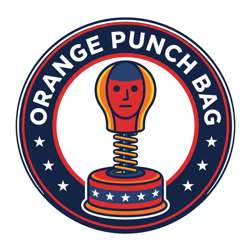 Orange Punch Bag